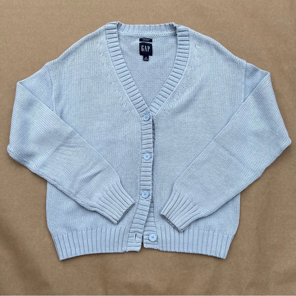 Gap Cardigan Light Blue Size S